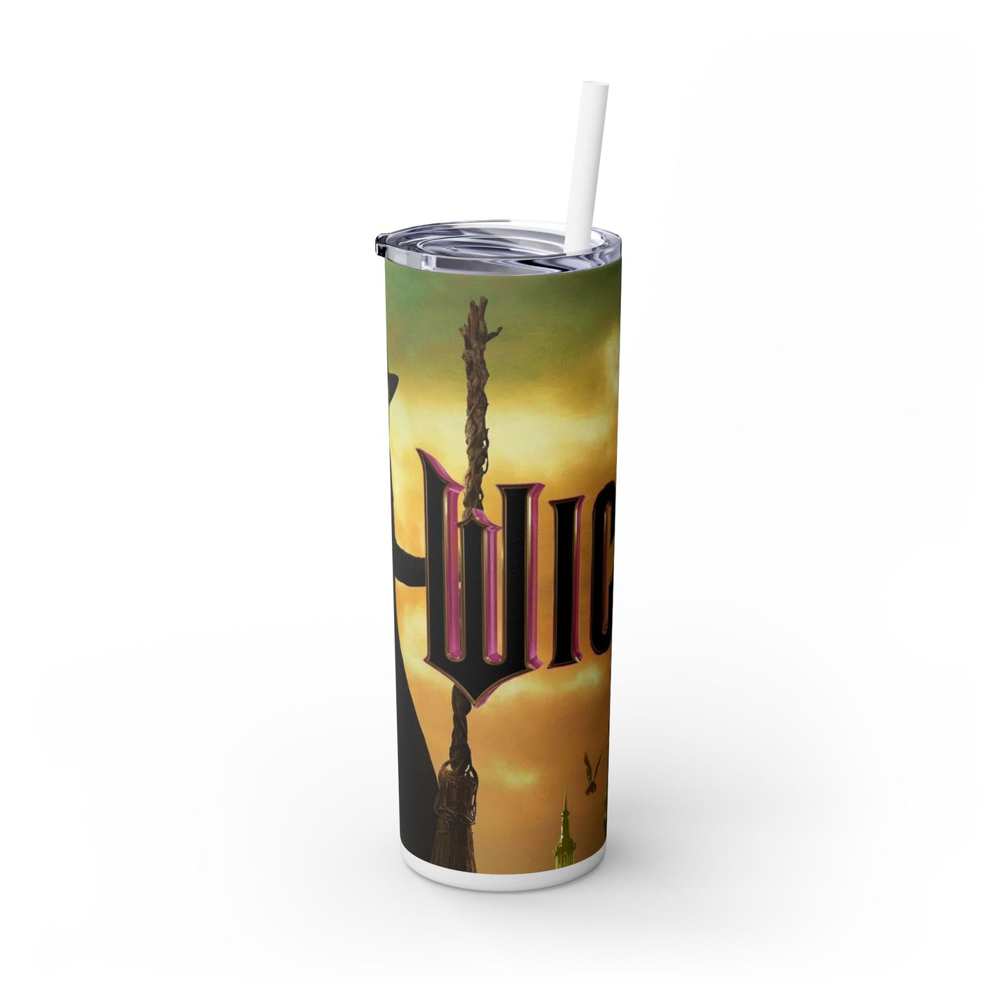 Skinny Tumbler with Straw, 20oz