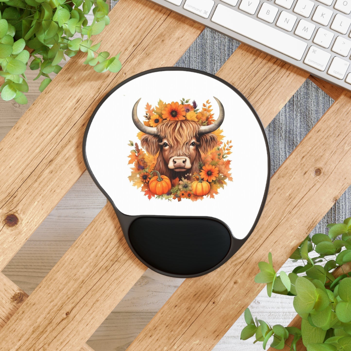 Mouse Pad With Wrist Rest