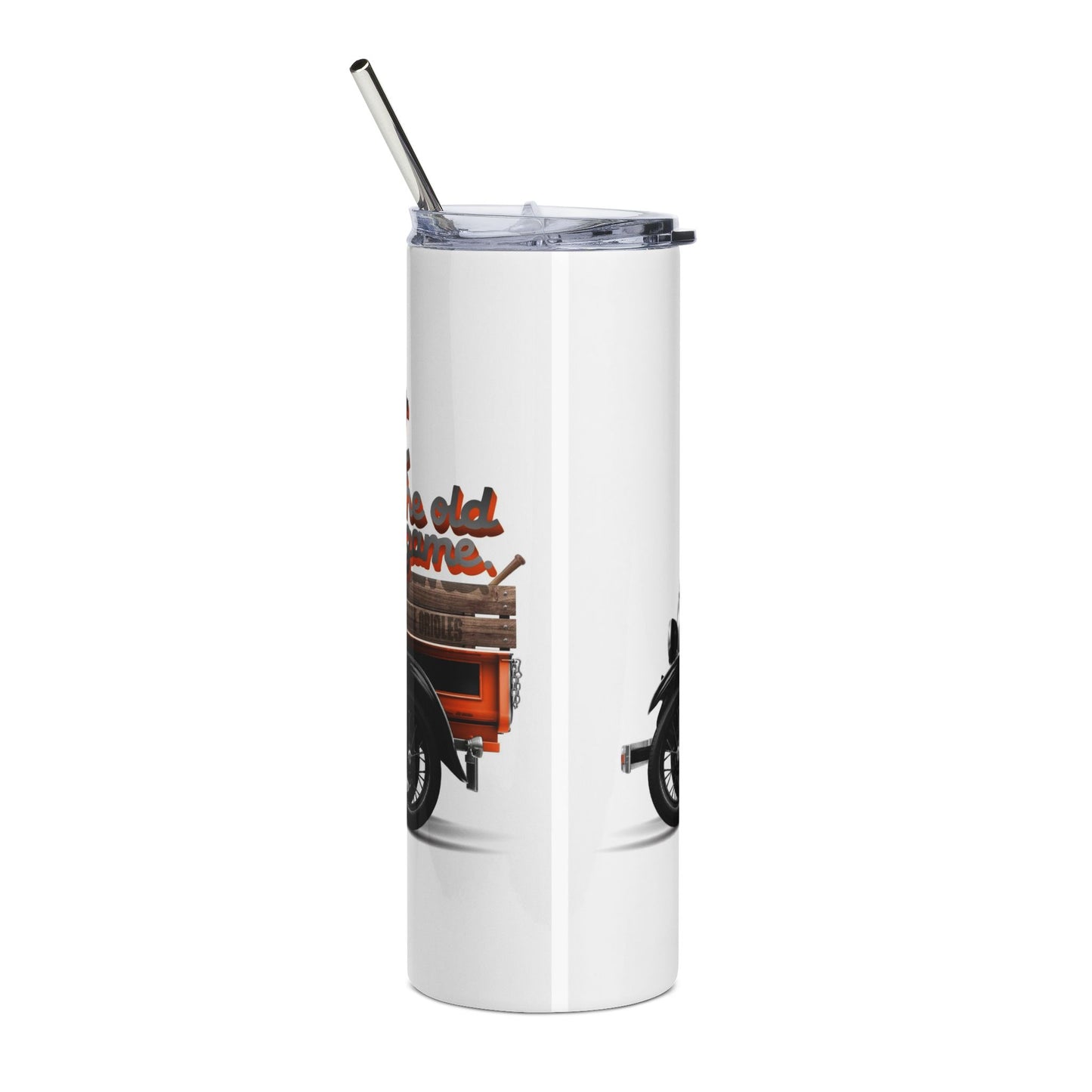 Sports Collection Orioles Vintage Truck Stainless Steel Tumbler, 20oz