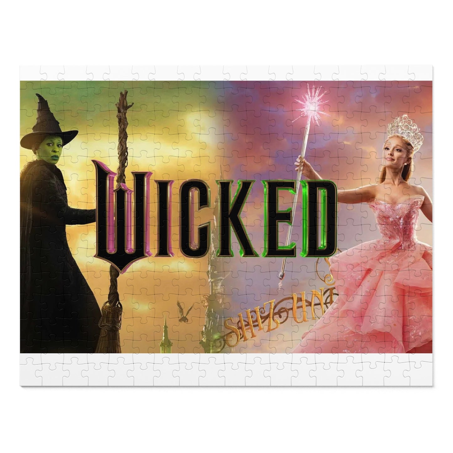 Jigsaw Puzzle with Tin