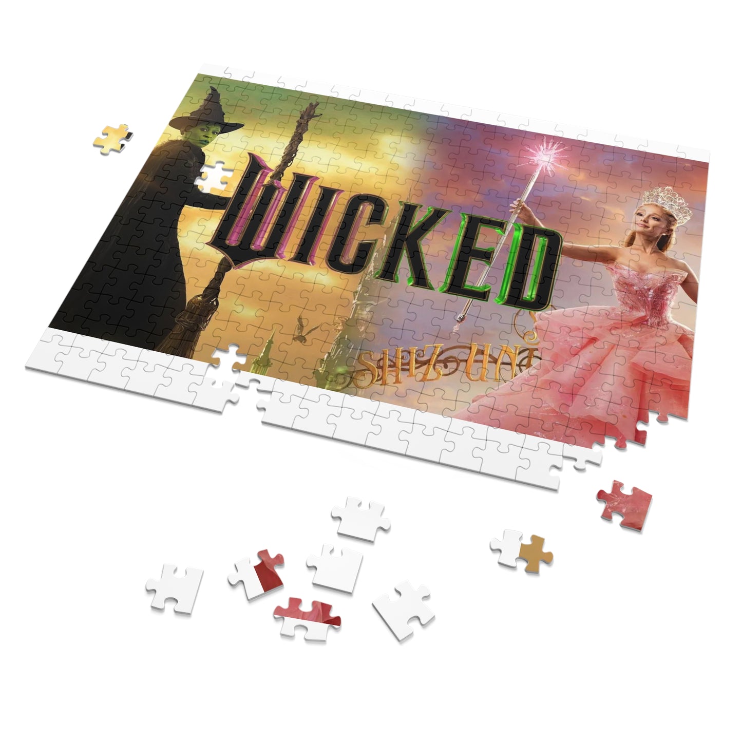 Jigsaw Puzzle with Tin