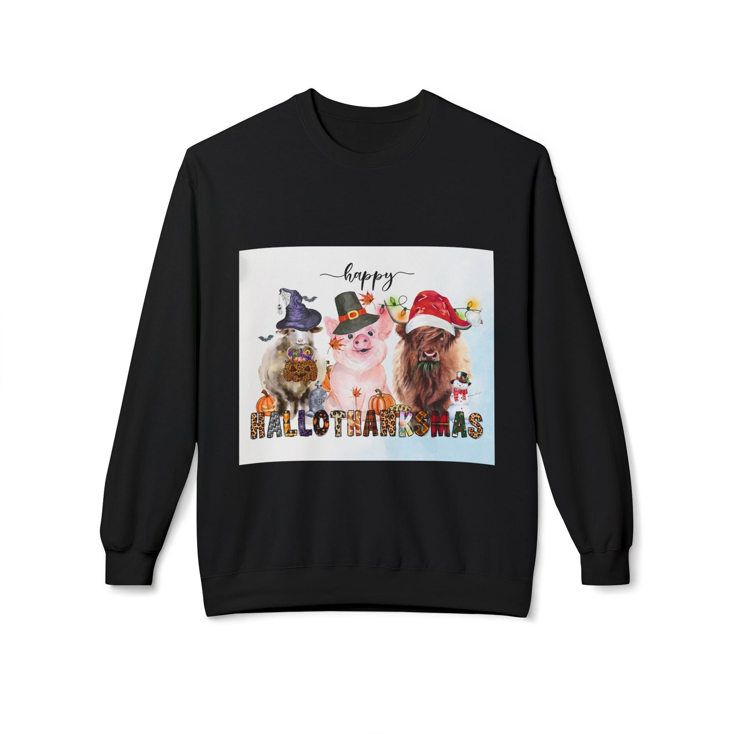 Unisex Midweight Softstyle Fleece Crewneck Sweatshirt