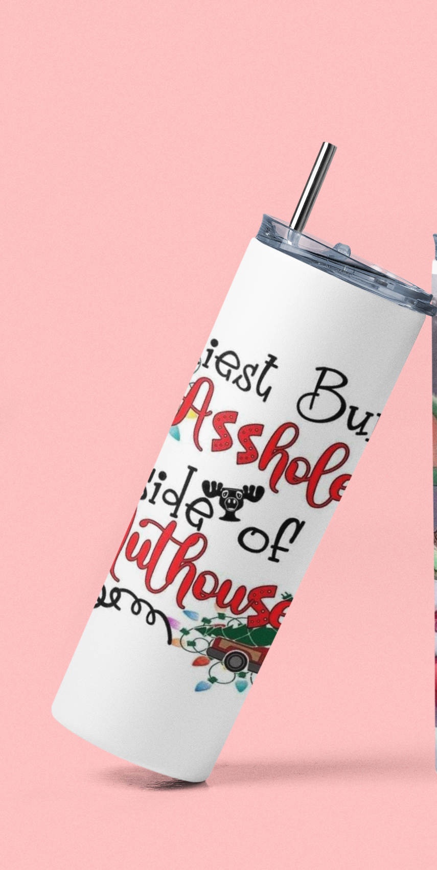 Jolliest Bunch of Assholes 20oz tumbler Holiday Collection