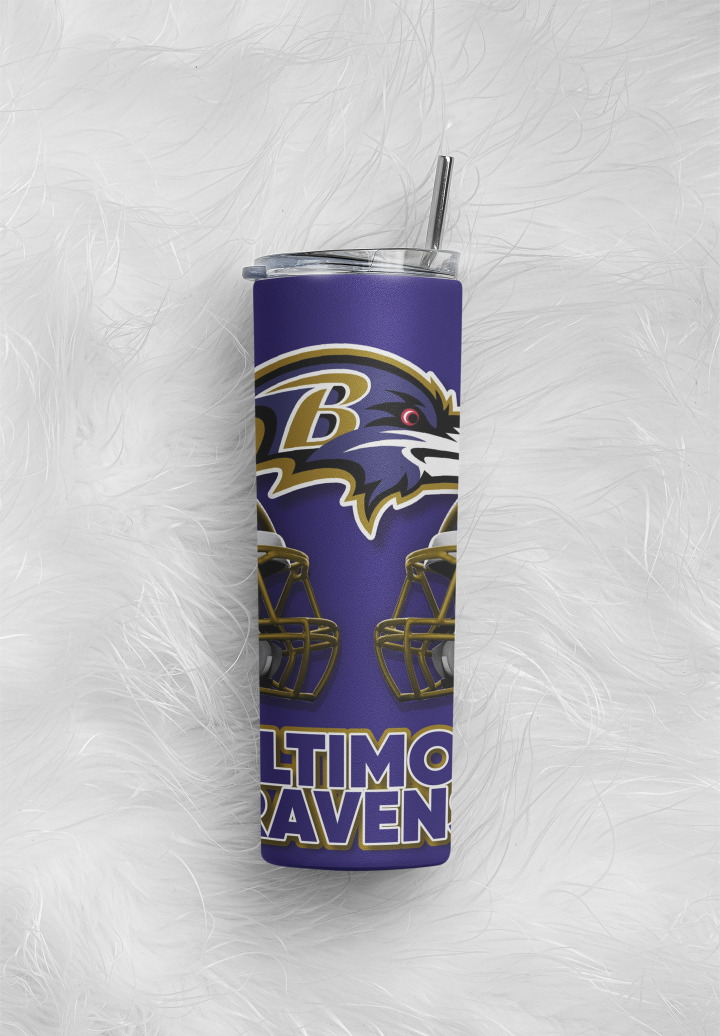 Baltimore Ravens Skinny Tumbler, 20oz