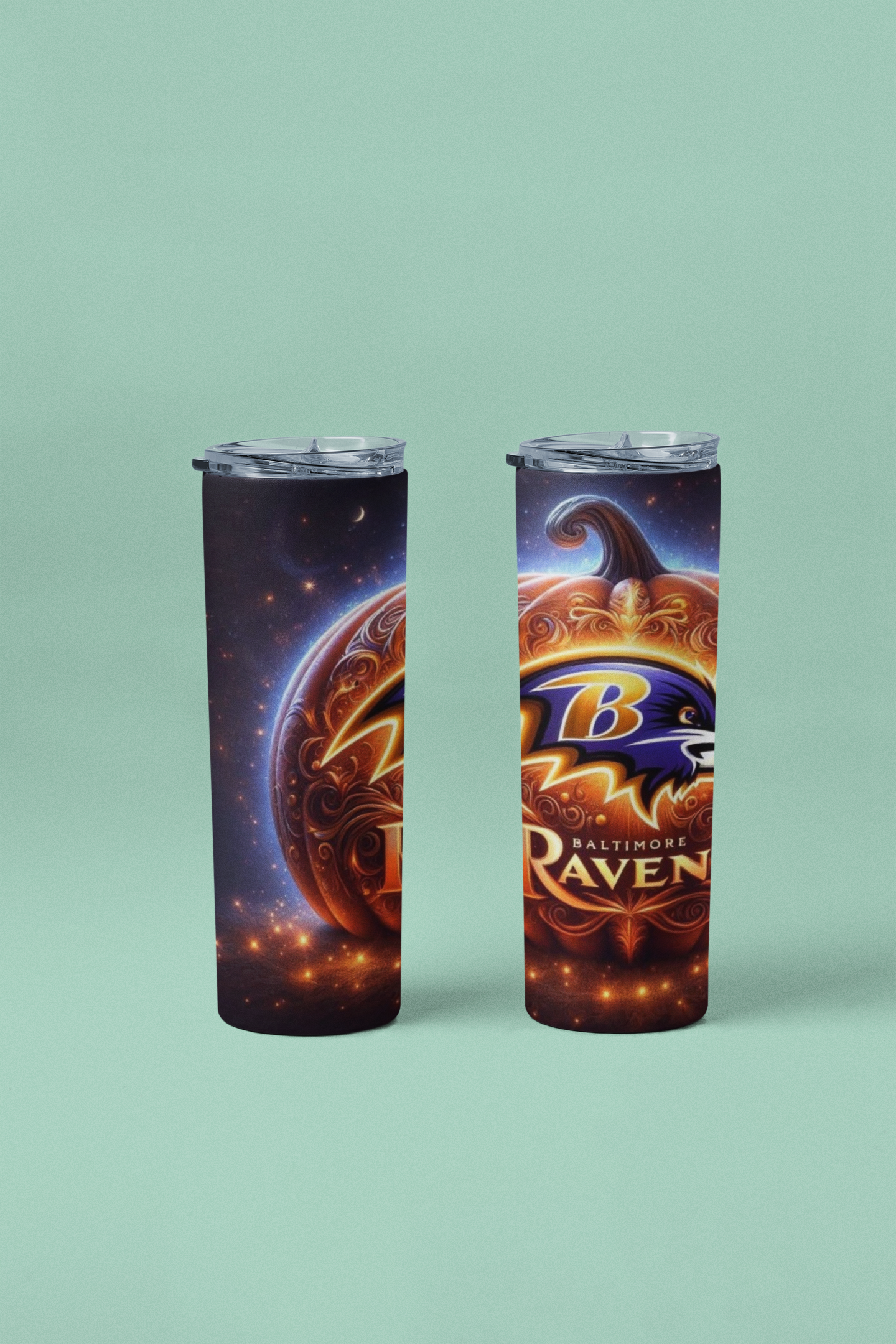 Ravens 20oz Halloween Pumpkin Tumbler