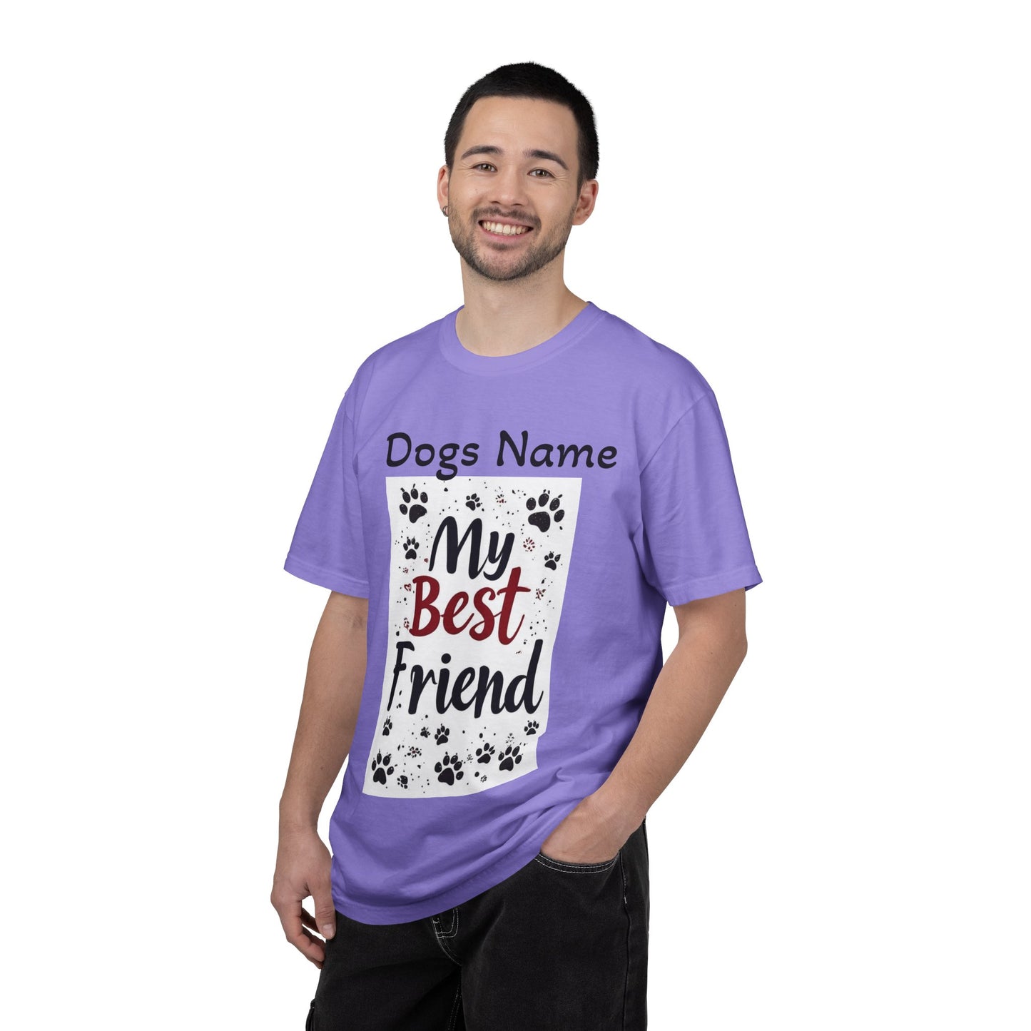 My Best Friend Paw Print T-Shirt