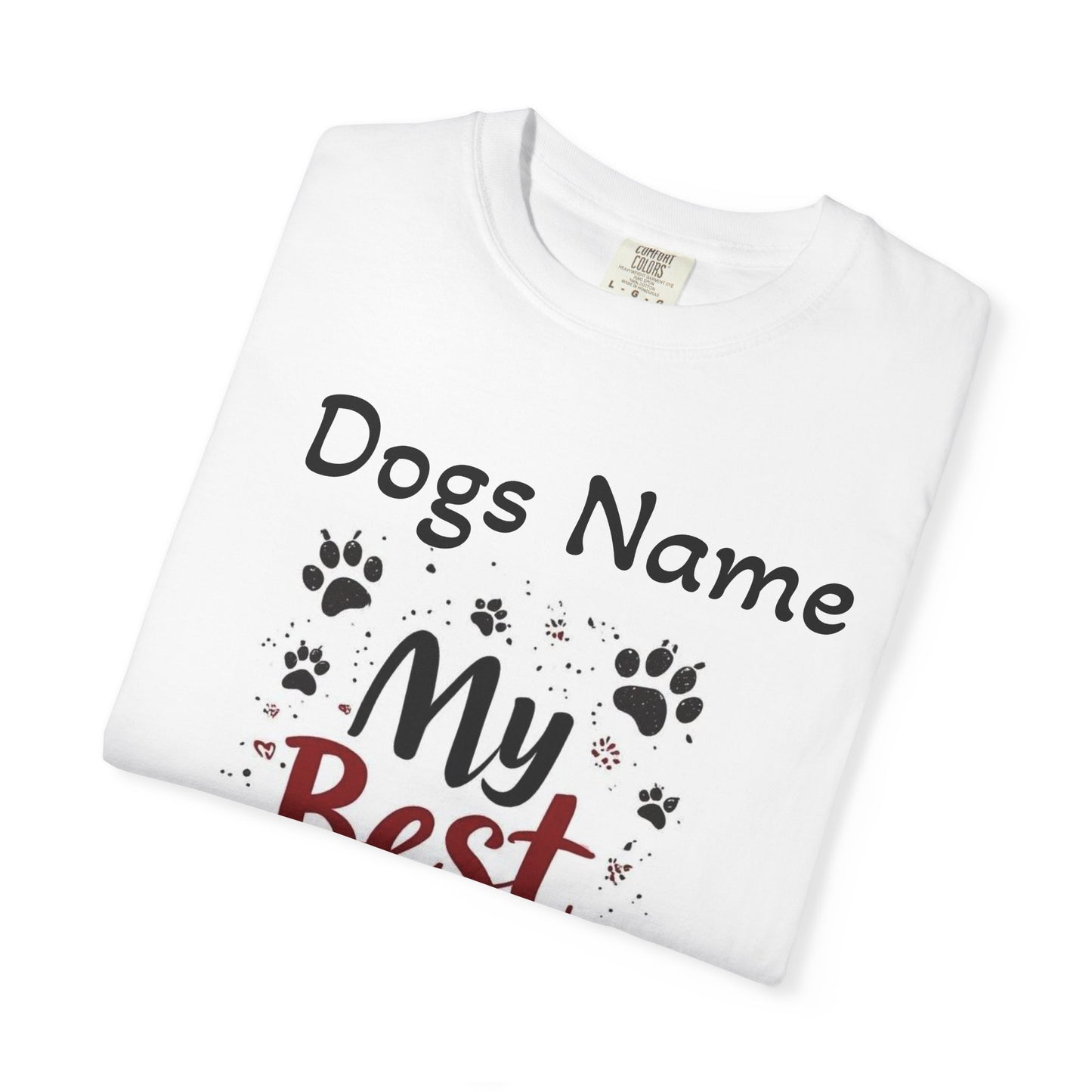 My Best Friend Paw Print T-Shirt