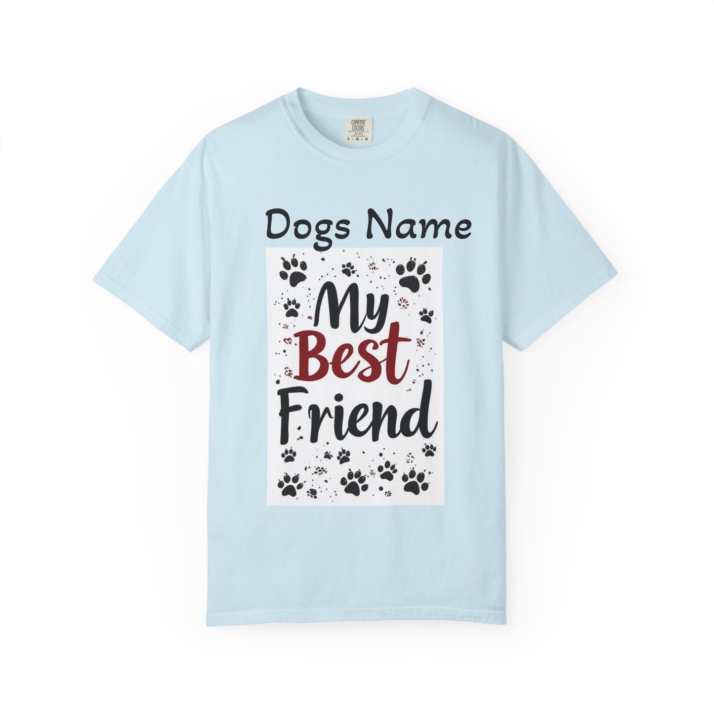 My Best Friend Paw Print T-Shirt
