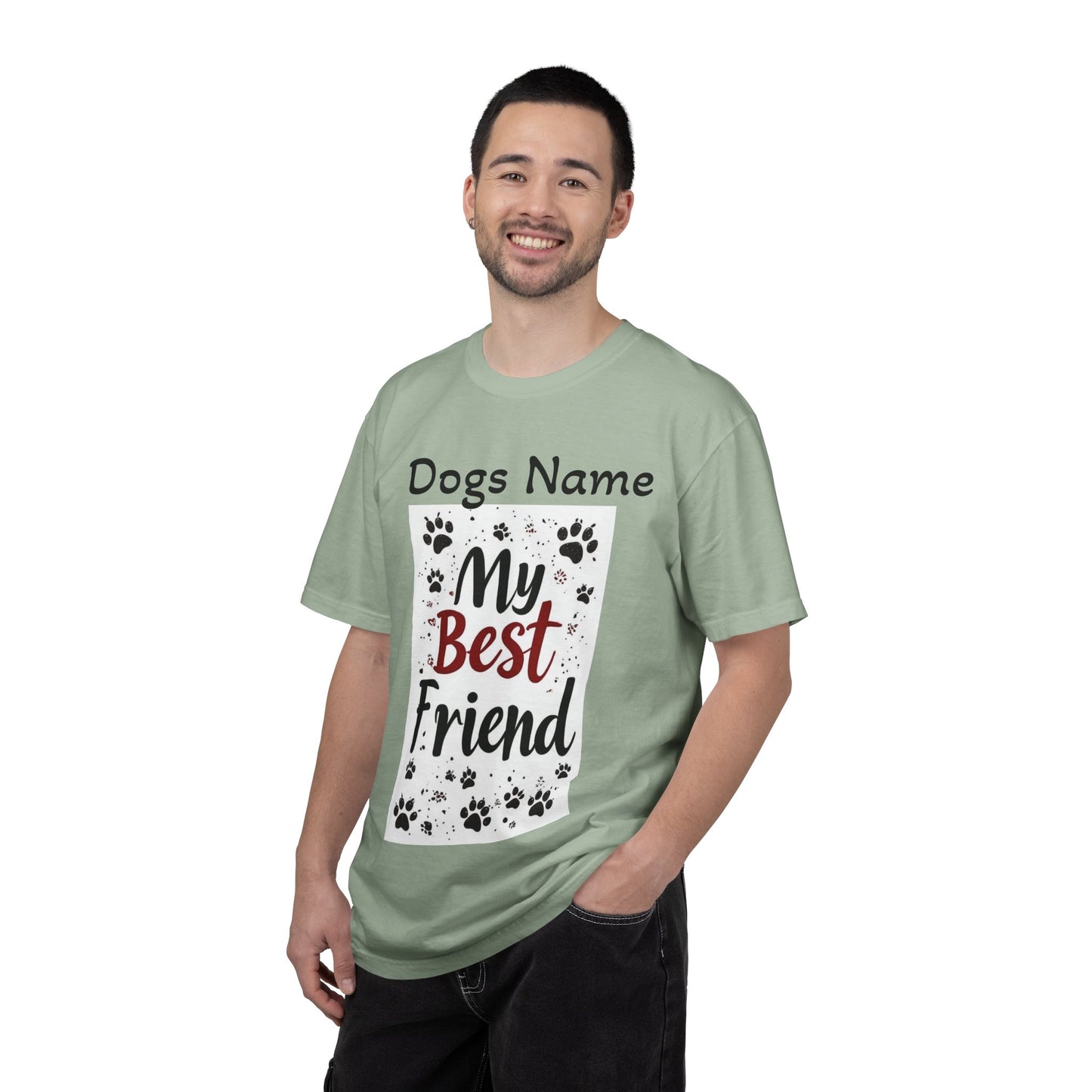 My Best Friend Paw Print T-Shirt