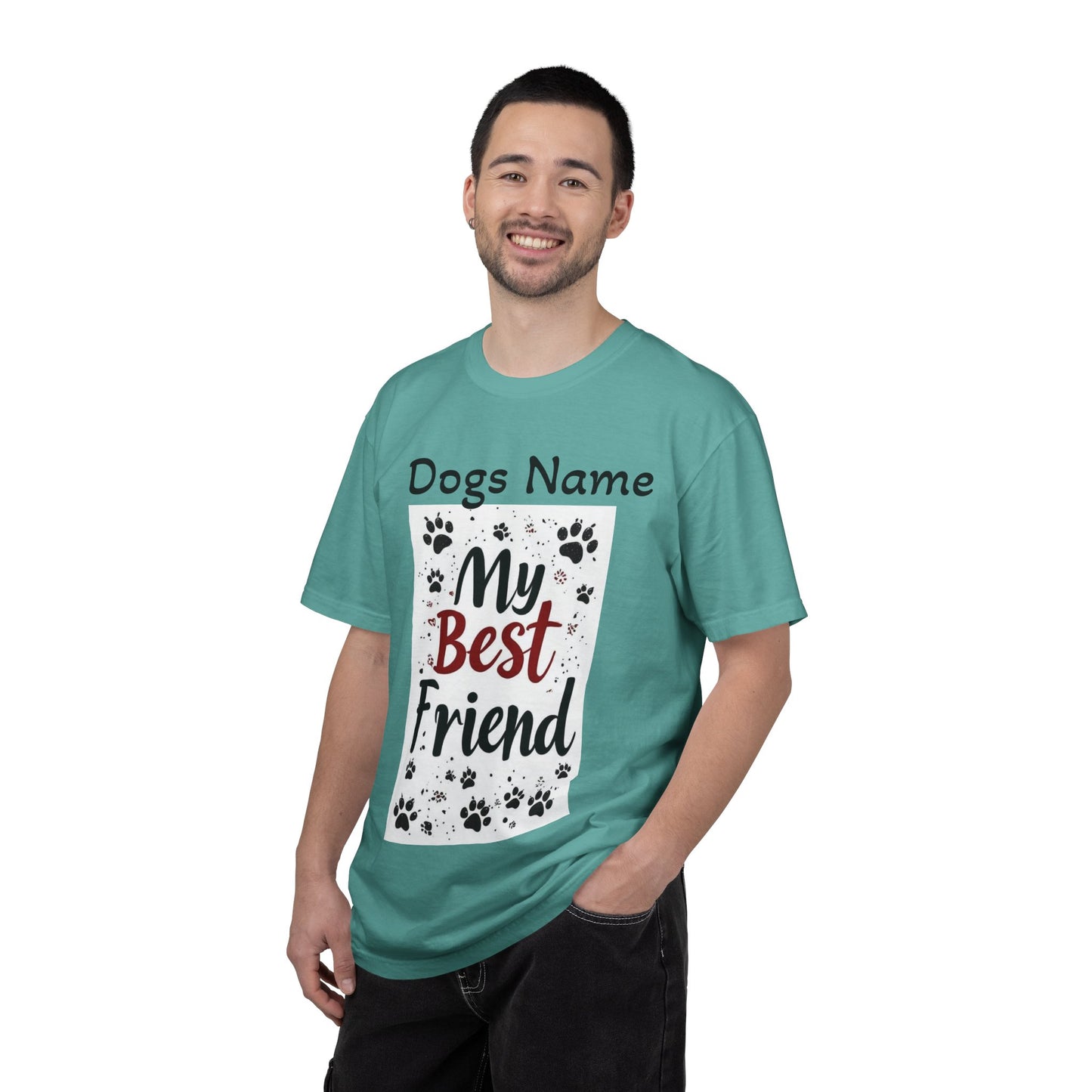 My Best Friend Paw Print T-Shirt
