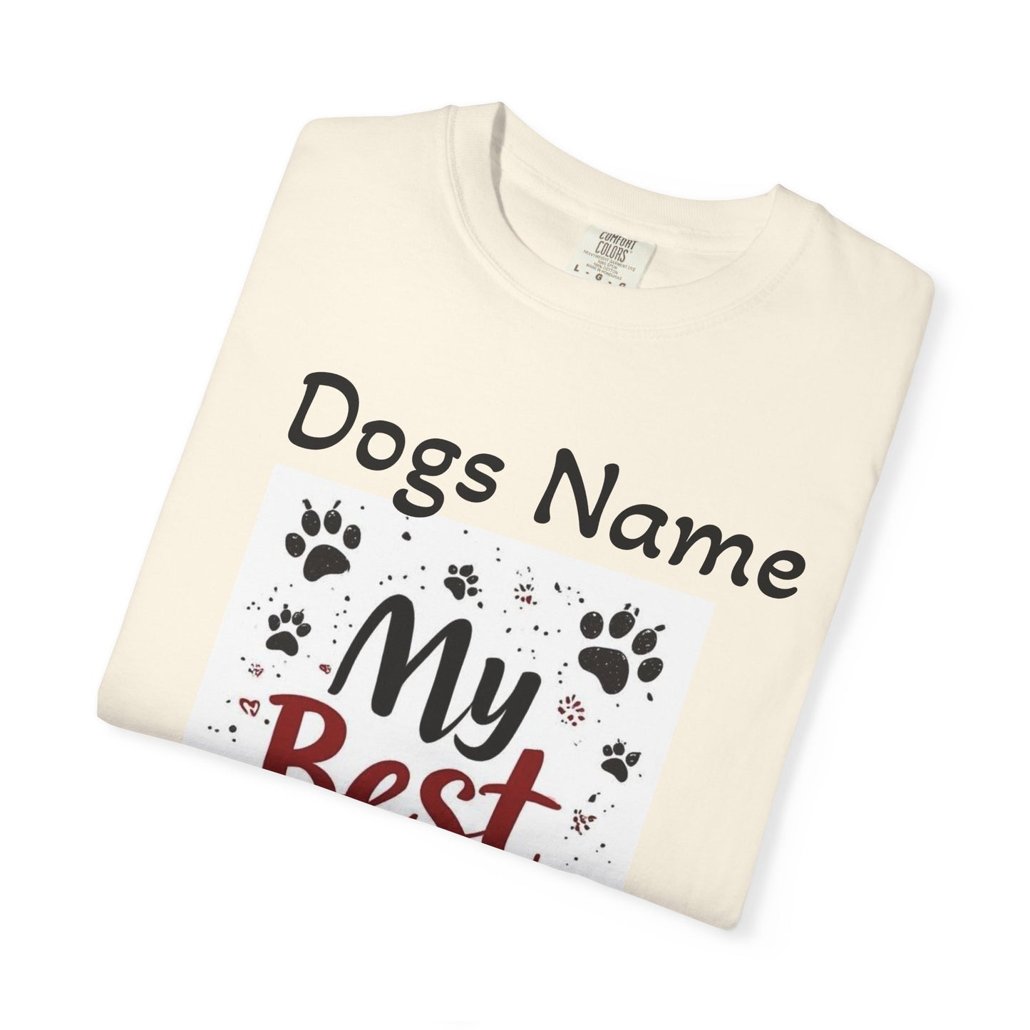 My Best Friend Paw Print T-Shirt