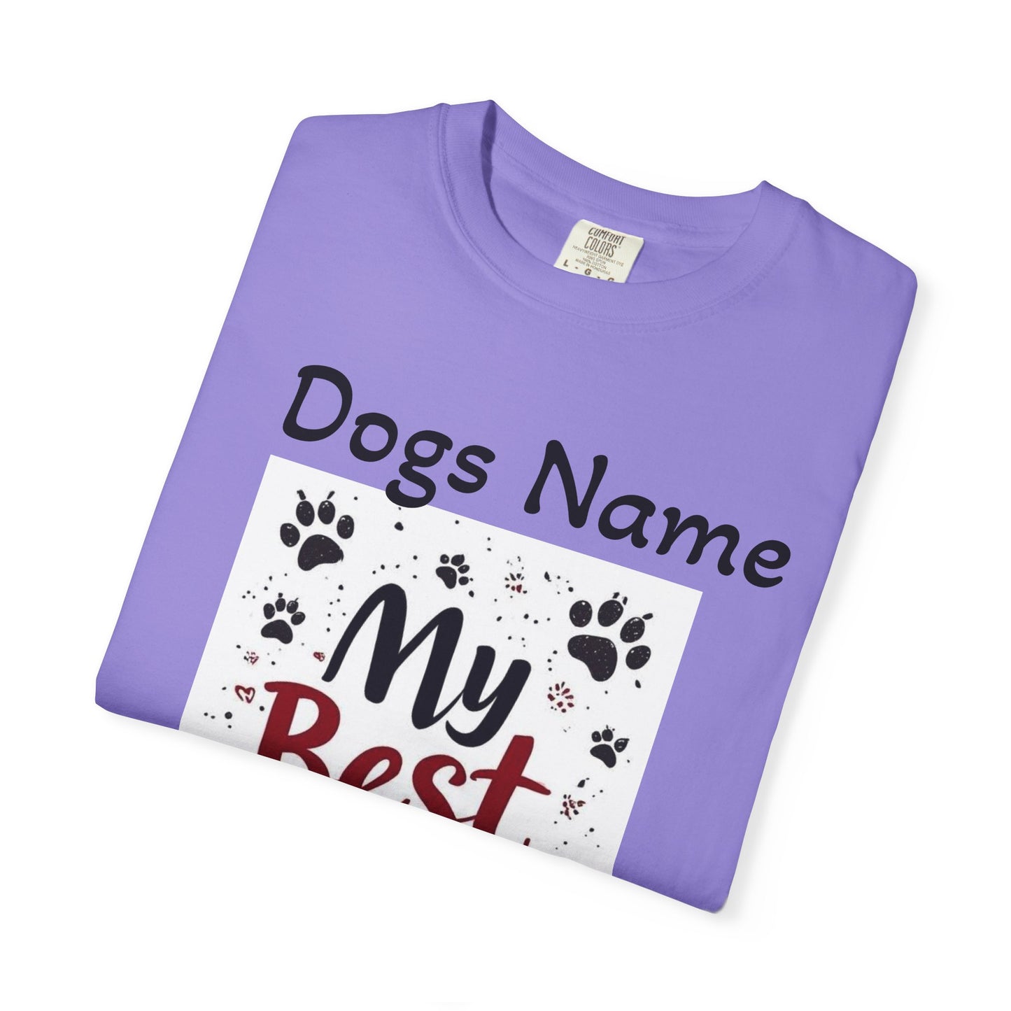 My Best Friend Paw Print T-Shirt