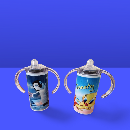 Tweety Bird or Happy Feet 12 oz Sippy Cup