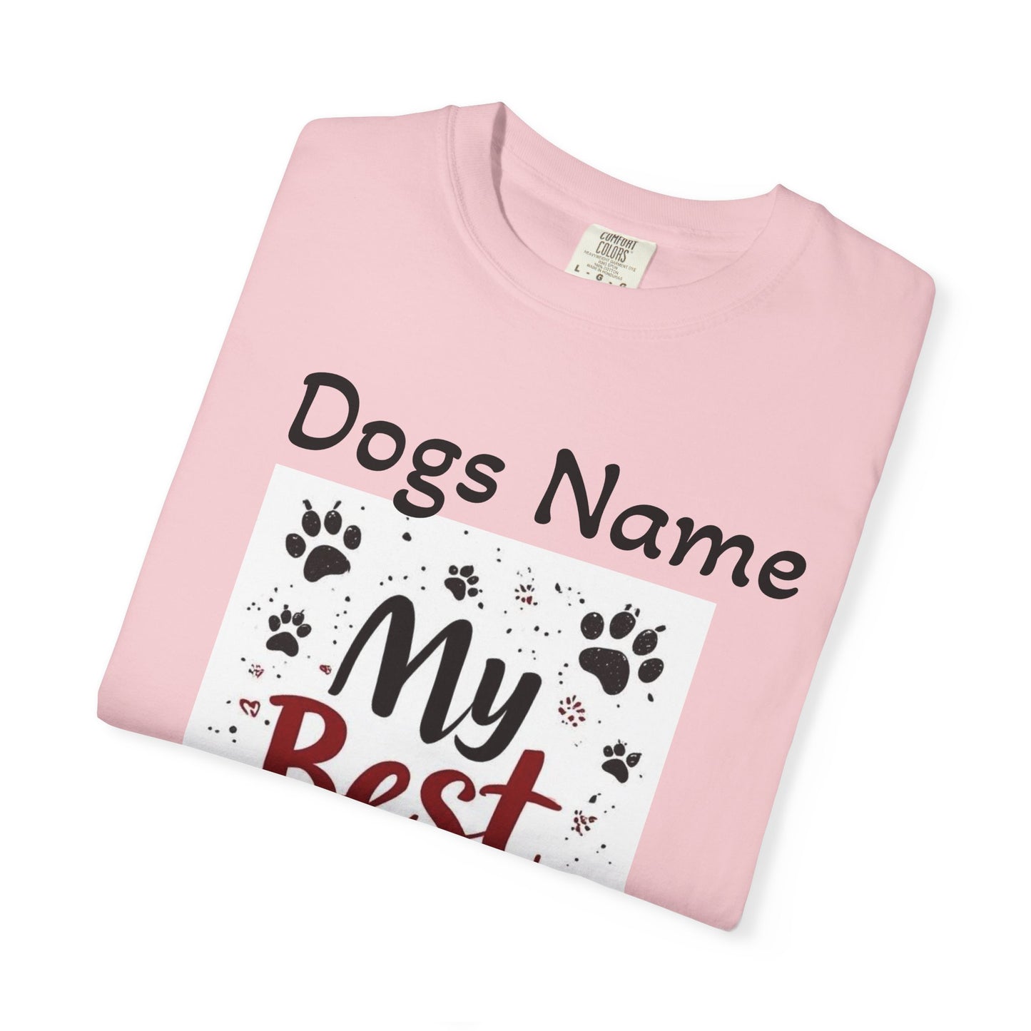 My Best Friend Paw Print T-Shirt