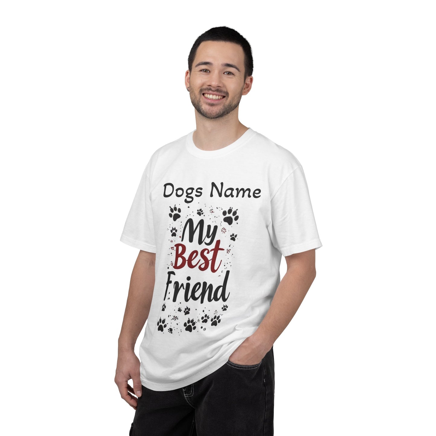 My Best Friend Paw Print T-Shirt