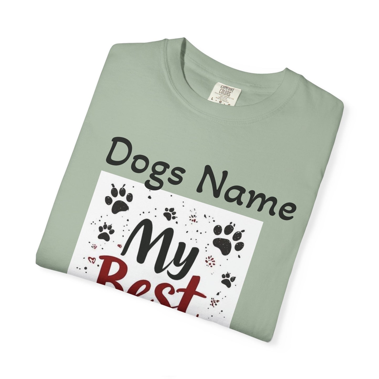 My Best Friend Paw Print T-Shirt