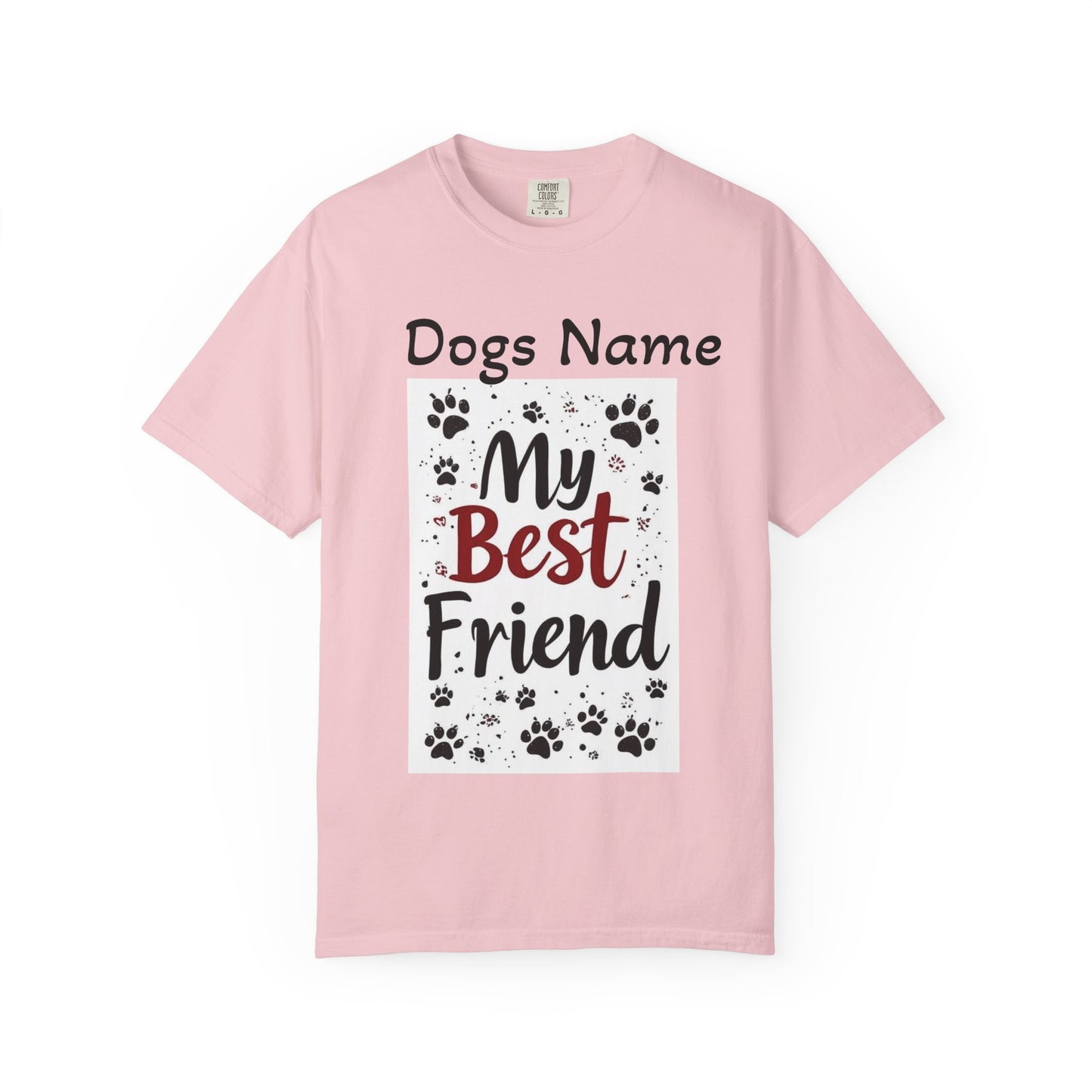My Best Friend Paw Print T-Shirt