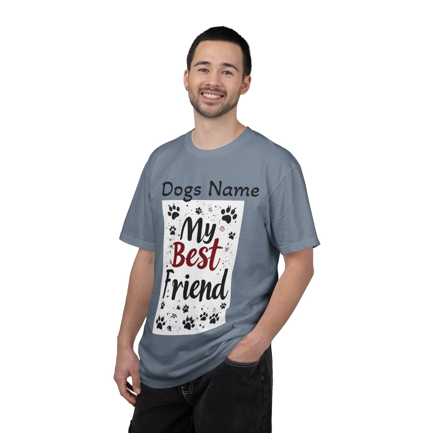 My Best Friend Paw Print T-Shirt