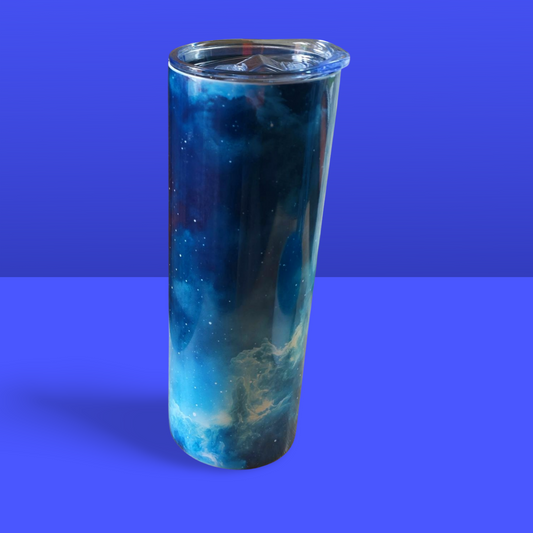 Cosmic Blue Stainless Steel Tumbler