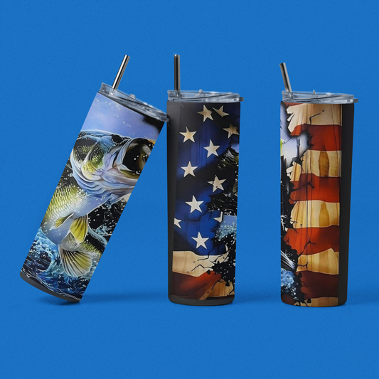 The Bass 20oz Tumbler