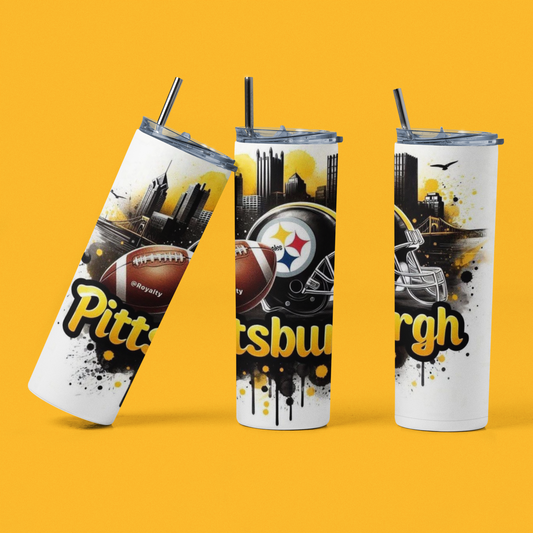 Pittsburg Steelers 20oz tumbler
