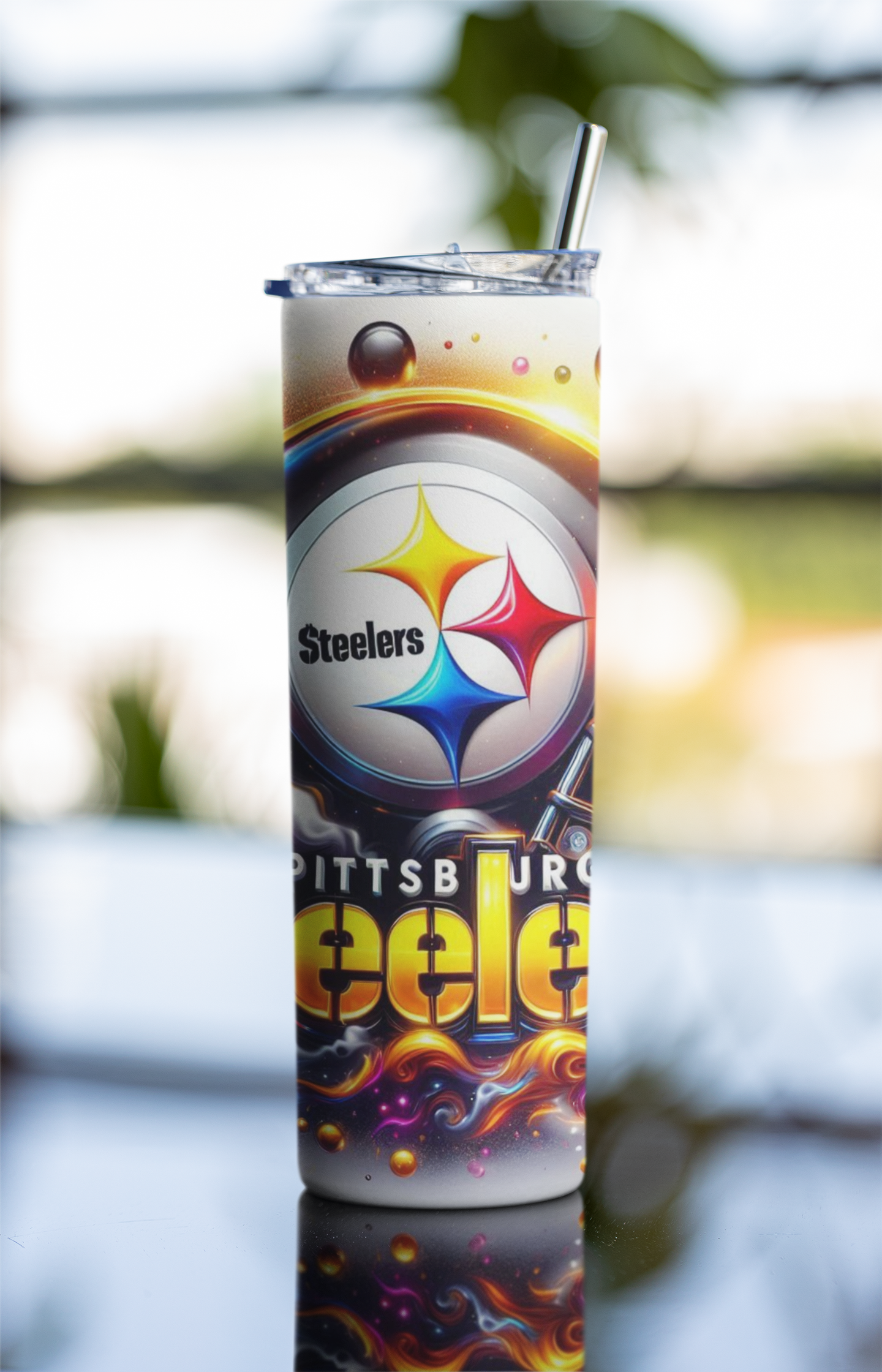 Pittsburgh Steelers 20oz Stainless Steel Tumbler
